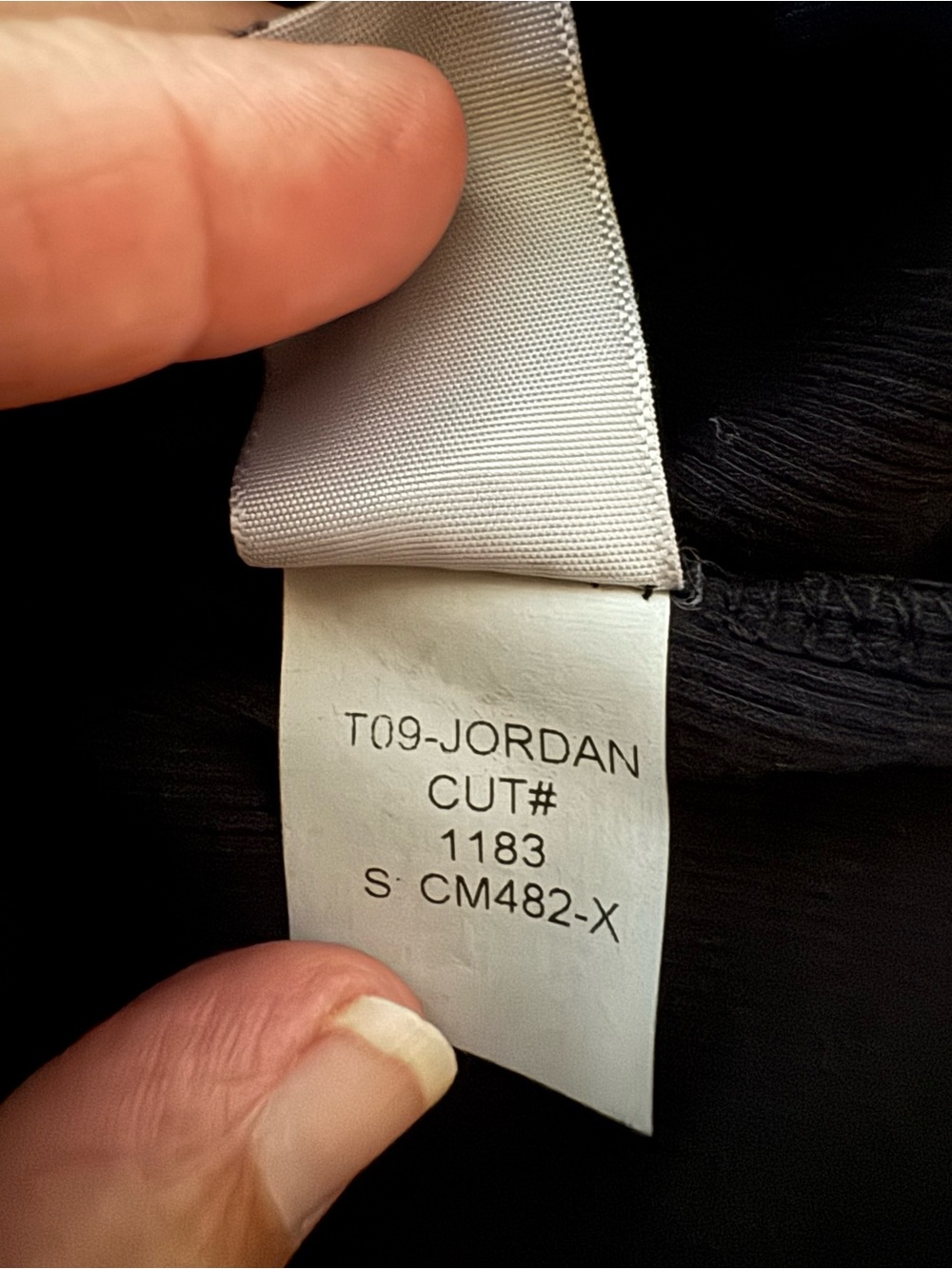 PerfectWhiteTee Jordan Ribbed U Neck Black Tank XL - Picture 9 of 10